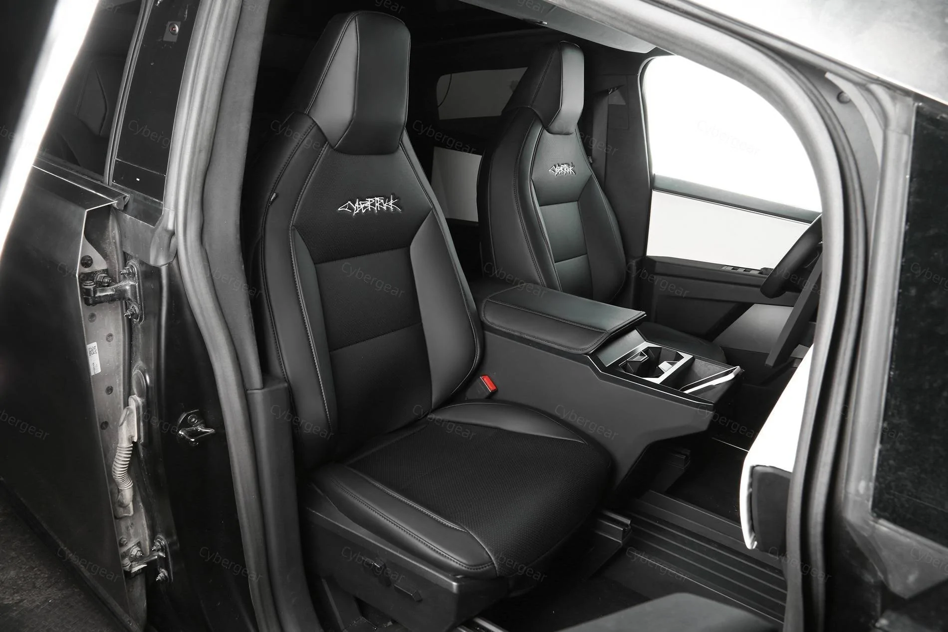 Tesla Cybertruck Black & White Cybertruck Seat Covers for Cybertruck - 30% off during Pre-Sale dbc6fe686011ebcd380a83f99f614b2-jpg