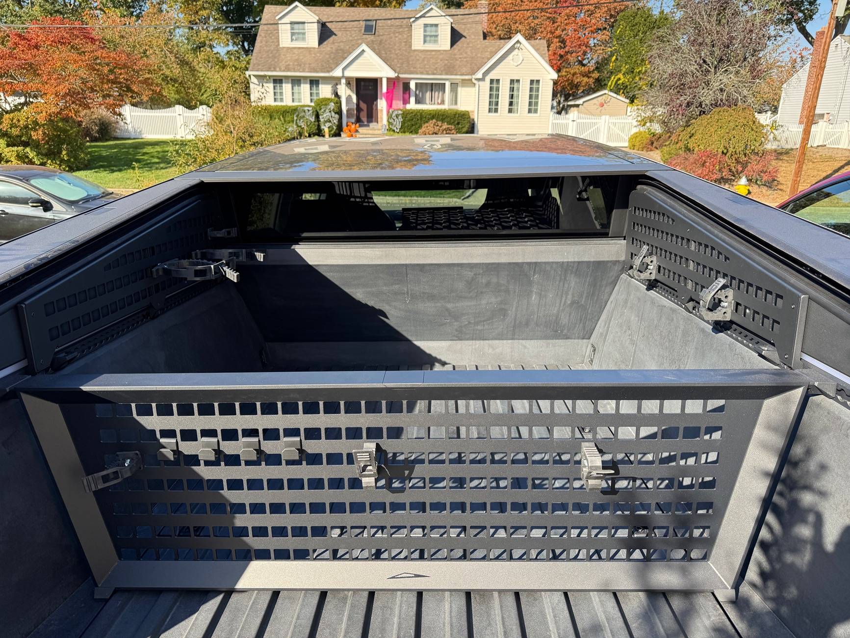 Tesla Cybertruck Foronetry | Truck Bed L-Track Molle Panels Available Now! IMG_4711