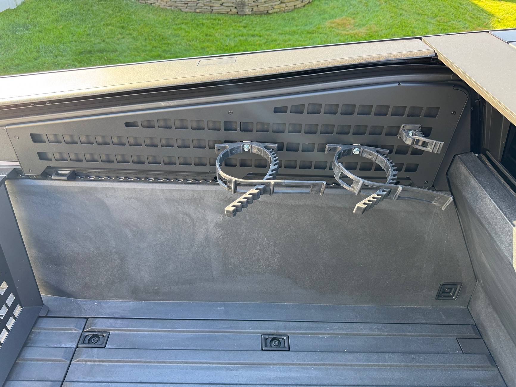 Tesla Cybertruck Foronetry | Truck Bed L-Track Molle Panels Available Now! IMG_4713