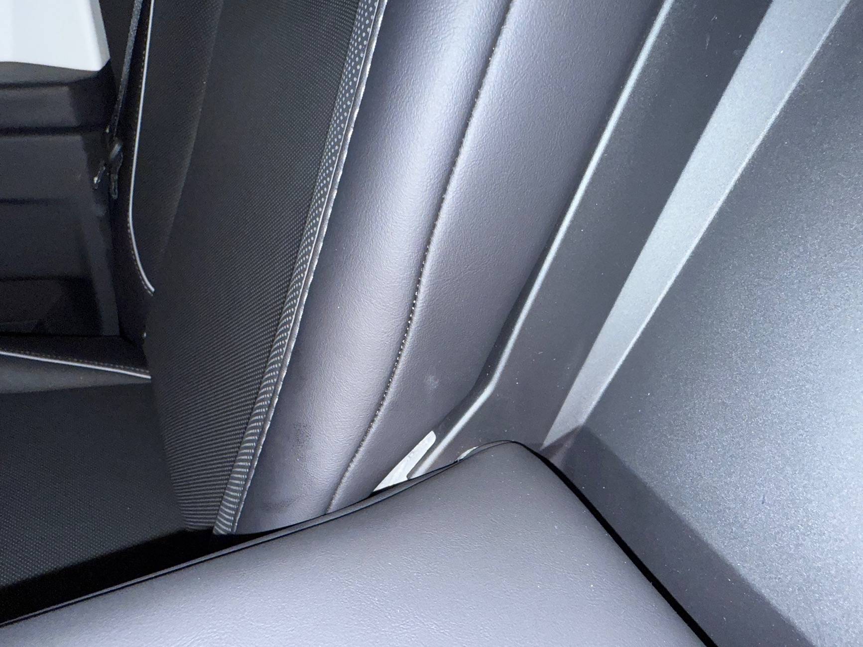 Tesla Cybertruck Rear Seats Appear Loose and Exposed Hardware Behind Them? IMG_5754