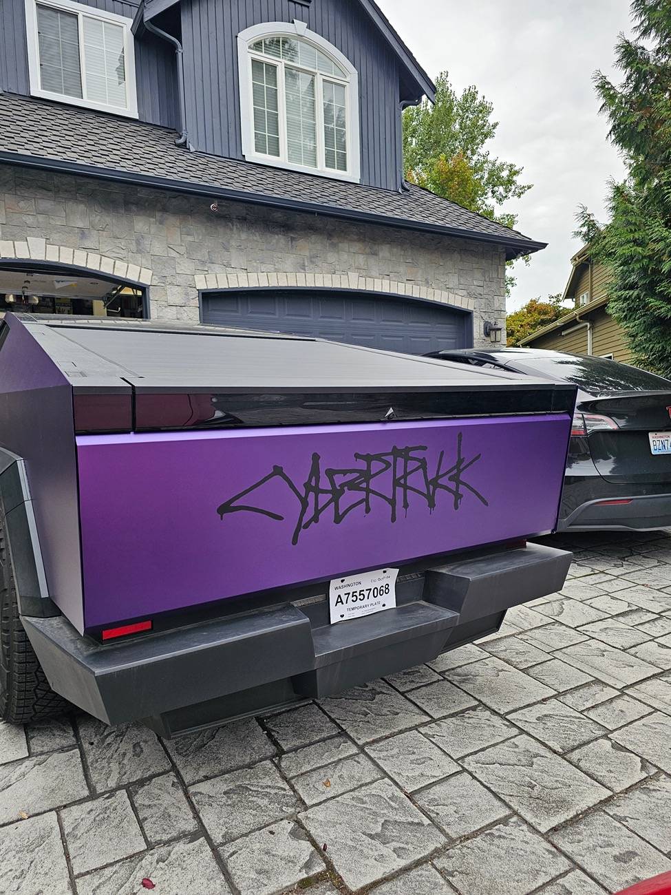 Tesla Cybertruck Wrapped it myself 20241001_160815