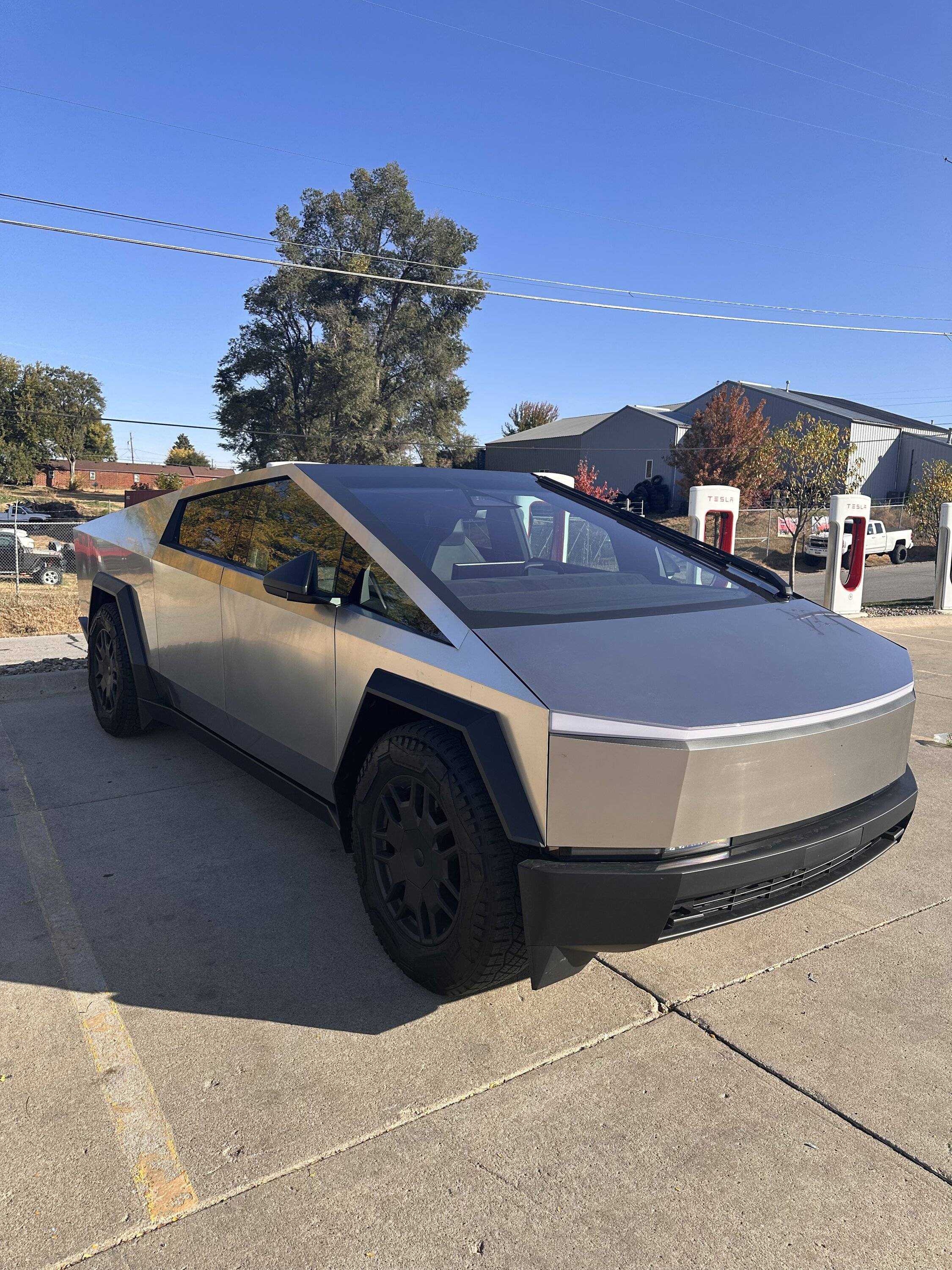 Tesla Cybertruck Picked up CYBERBEAST and brought it 1000 miles back to Wisconsin in 16 hours. Comments and initial impressions! IMG_8359