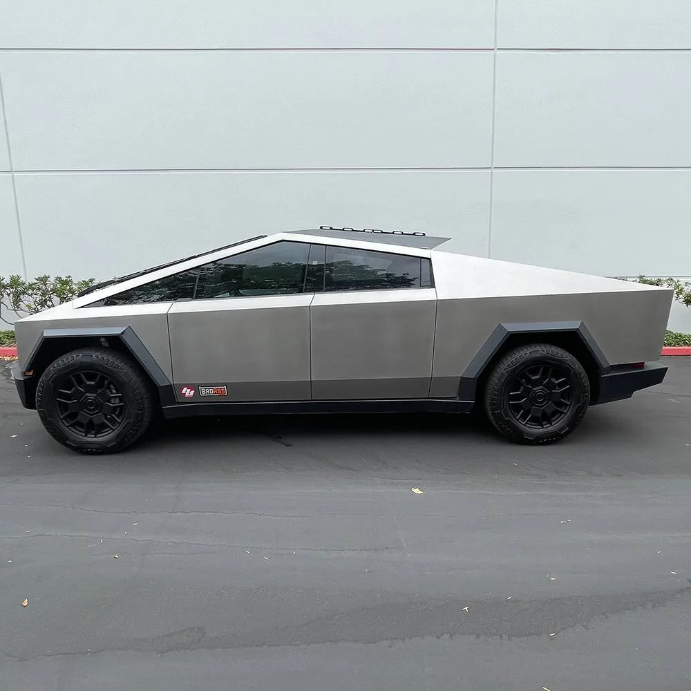 Tesla Cybertruck New CYBERTRUCKco Sport Rack - In Stock Now! tesla cybertruck sport roof rack from cybertruckco-11