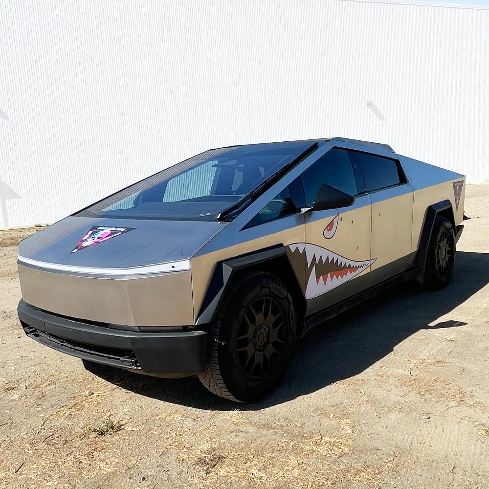 Tesla Cybertruck New CYBERTRUCKco Sport Rack - In Stock Now! tesla cybertruck sport roof rack from cybertruckco-6