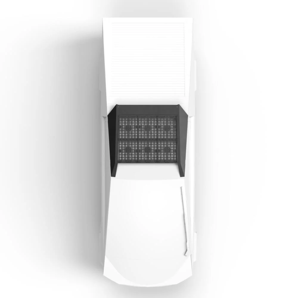 Tesla Cybertruck New CYBERTRUCKco Sport Rack - In Stock Now! Sport Rack 012