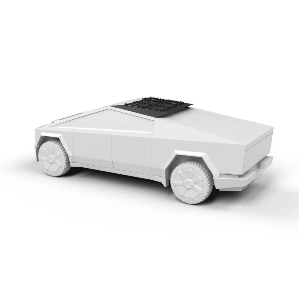Tesla Cybertruck New CYBERTRUCKco Sport Rack - In Stock Now! Sport Rack 002