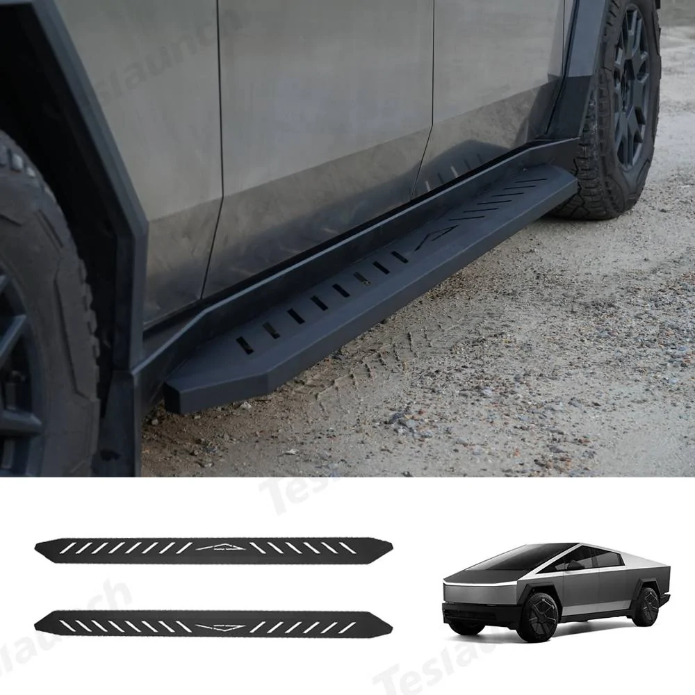 Tesla Cybertruck Cybertruck Running Boards-2024’s Hottest Accessory!🚀 Cut $99 Off With Code: CTBoard 01 (6)