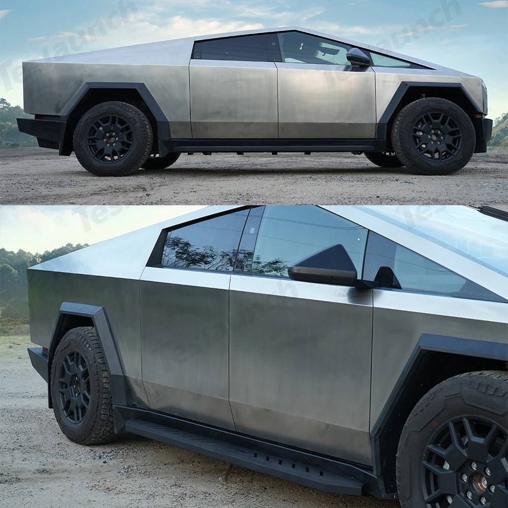 Tesla Cybertruck Cybertruck Running Boards-2024’s Hottest Accessory!🚀 Cut $99 Off With Code: CTBoard 01 (1)
