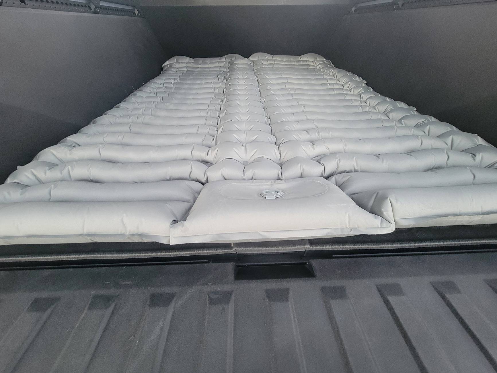 Tesla Cybertruck BestEvMod Truck Bed Air Mattress Review 20241022_180642