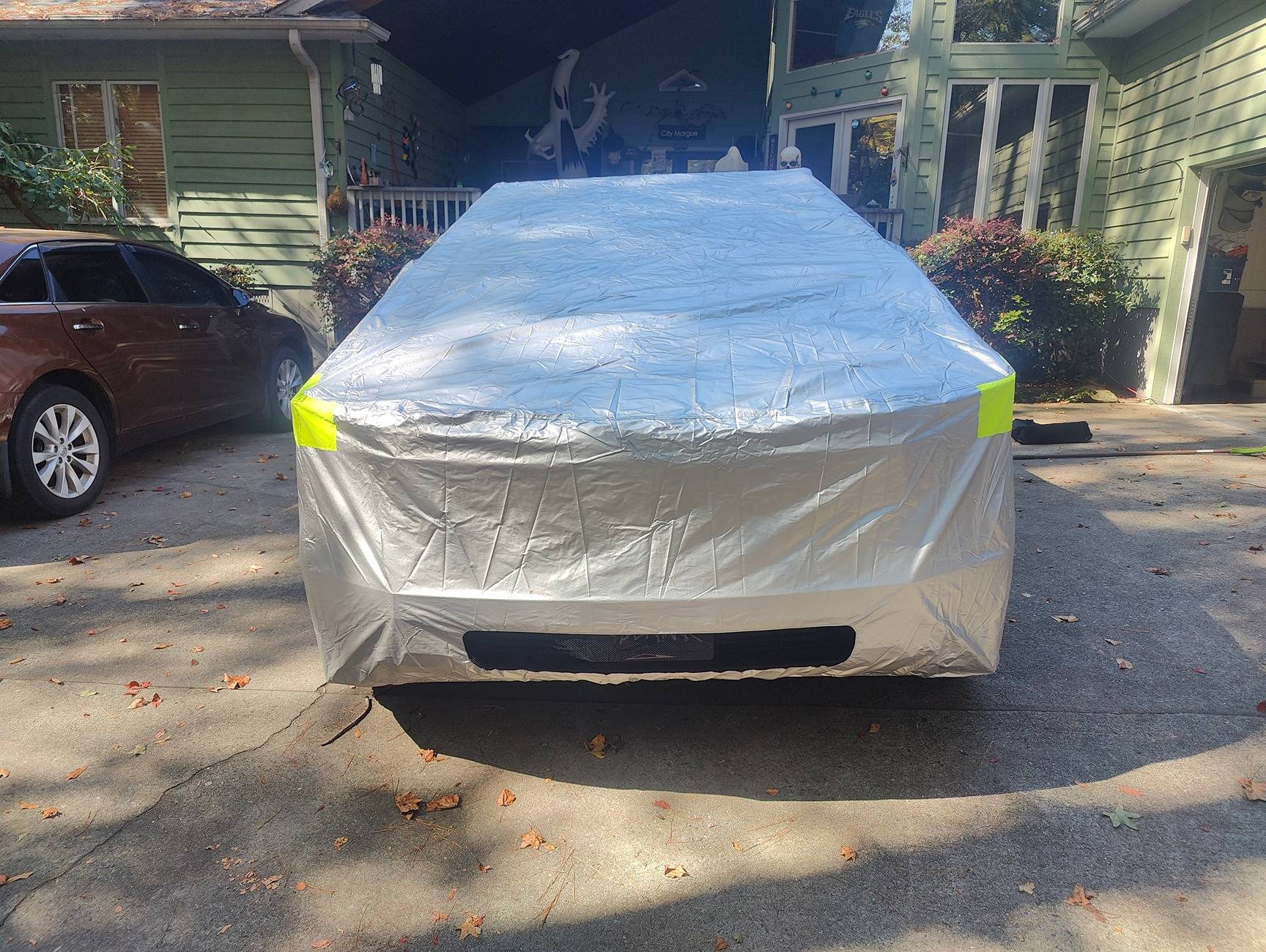 Tesla Cybertruck Honest review of ElecFresh's Cybertruck Cover IMG20241026131024