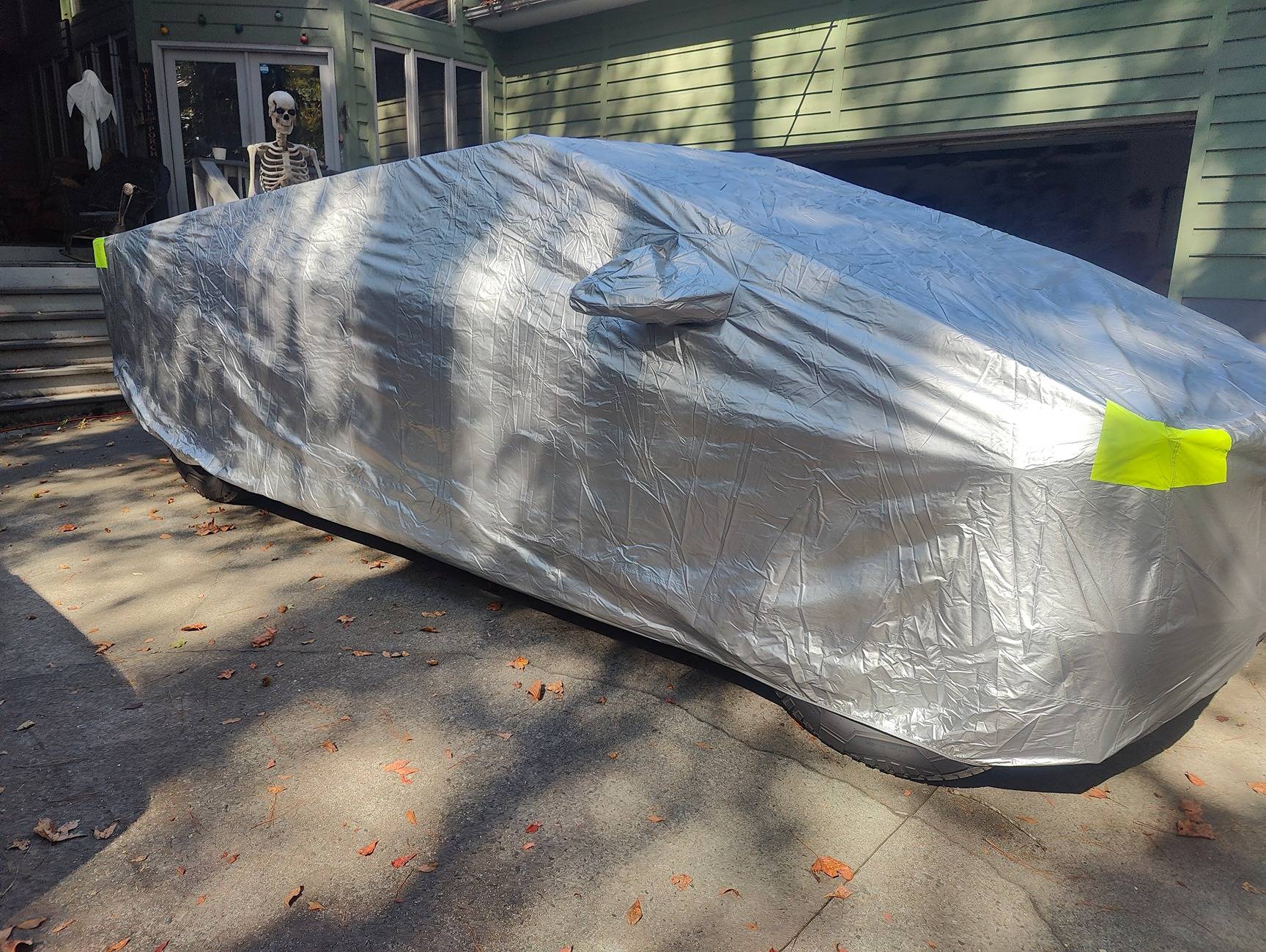 Tesla Cybertruck Honest review of ElecFresh's Cybertruck Cover IMG20241026131031