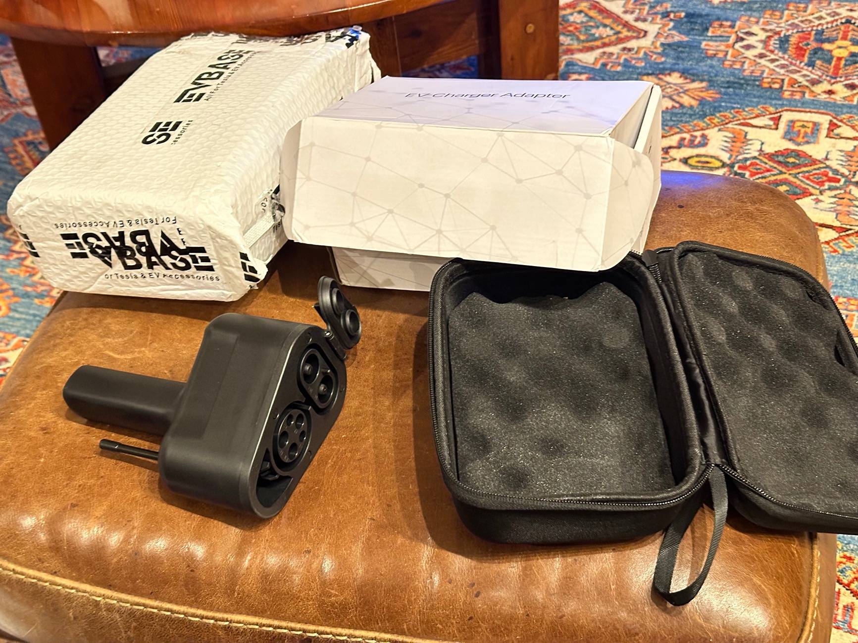 Tesla Cybertruck Cybertruck CCS1 x J1772 to Tesla(NACS) Fast Charging Adapter by TESLAUNCH IMG_0564
