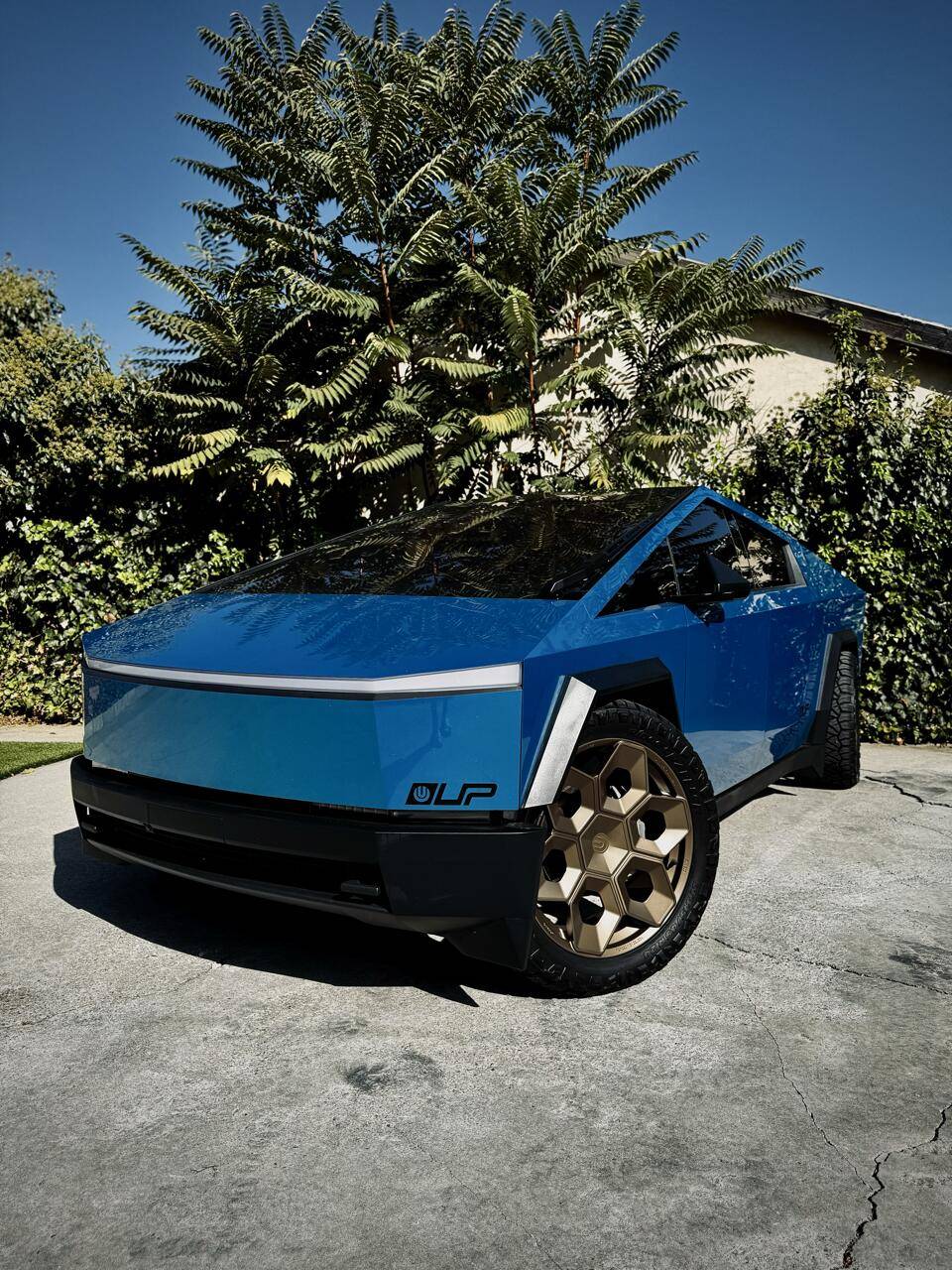 Tesla Cybertruck 🔵 Our BLUE Cybertruck GOES BRONZE! 😮 IMG_8760 Large