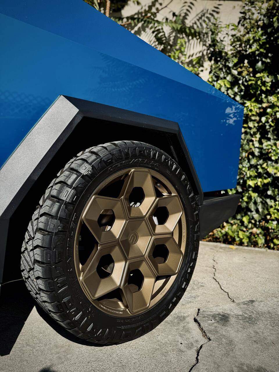 Tesla Cybertruck 🔵 Our BLUE Cybertruck GOES BRONZE! 😮 IMG_8769 Large