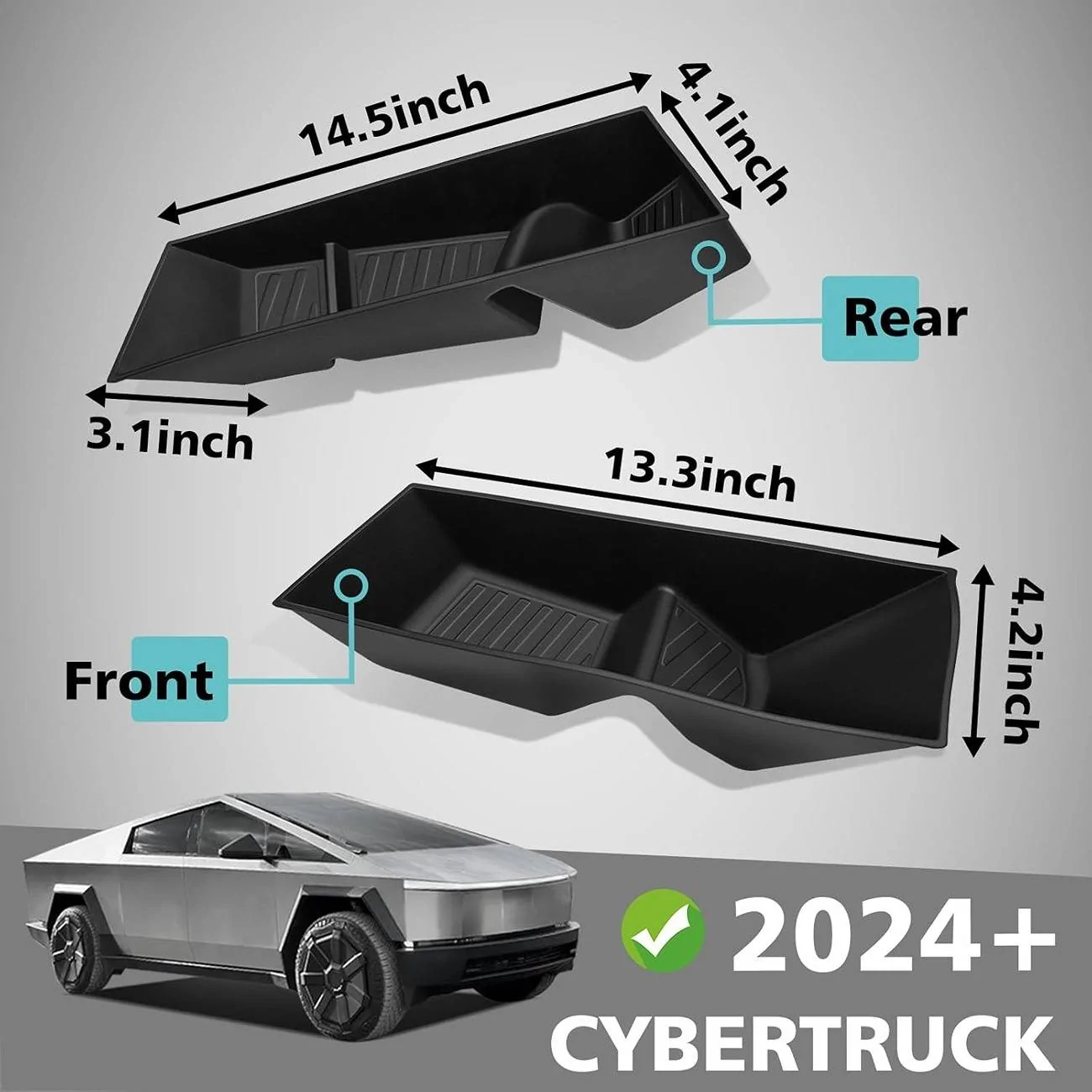 Tesla Cybertruck BestEvMod-New Launch Cybertruck TPE Door Side Storage Boxes! 7140H5r5QTL._AC_SL1500_