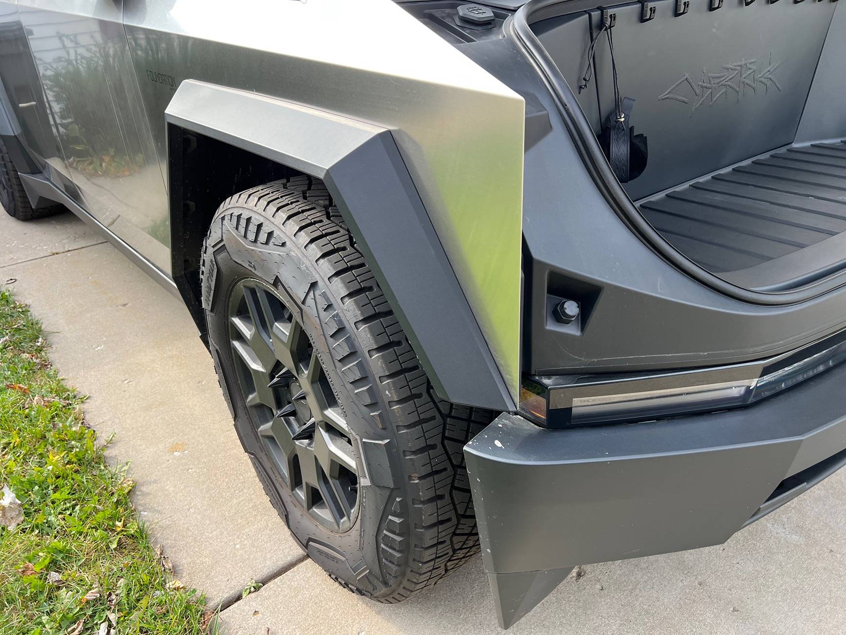 Tesla Cybertruck Frunk Hooks for Groceries, Bags and Other Things (3D Print File Inside) IMG_8017
