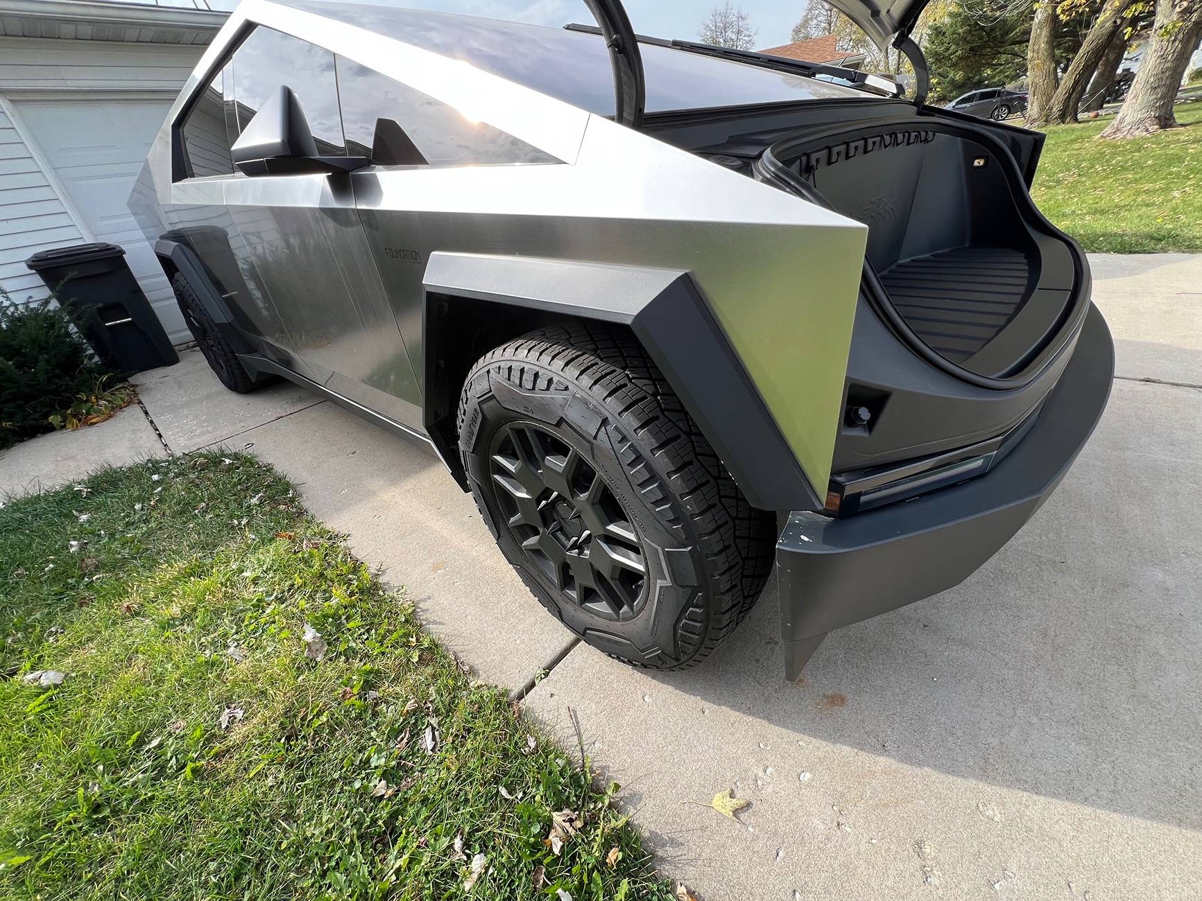 Tesla Cybertruck Frunk Hooks for Groceries, Bags and Other Things (3D Print File Inside) IMG_8016