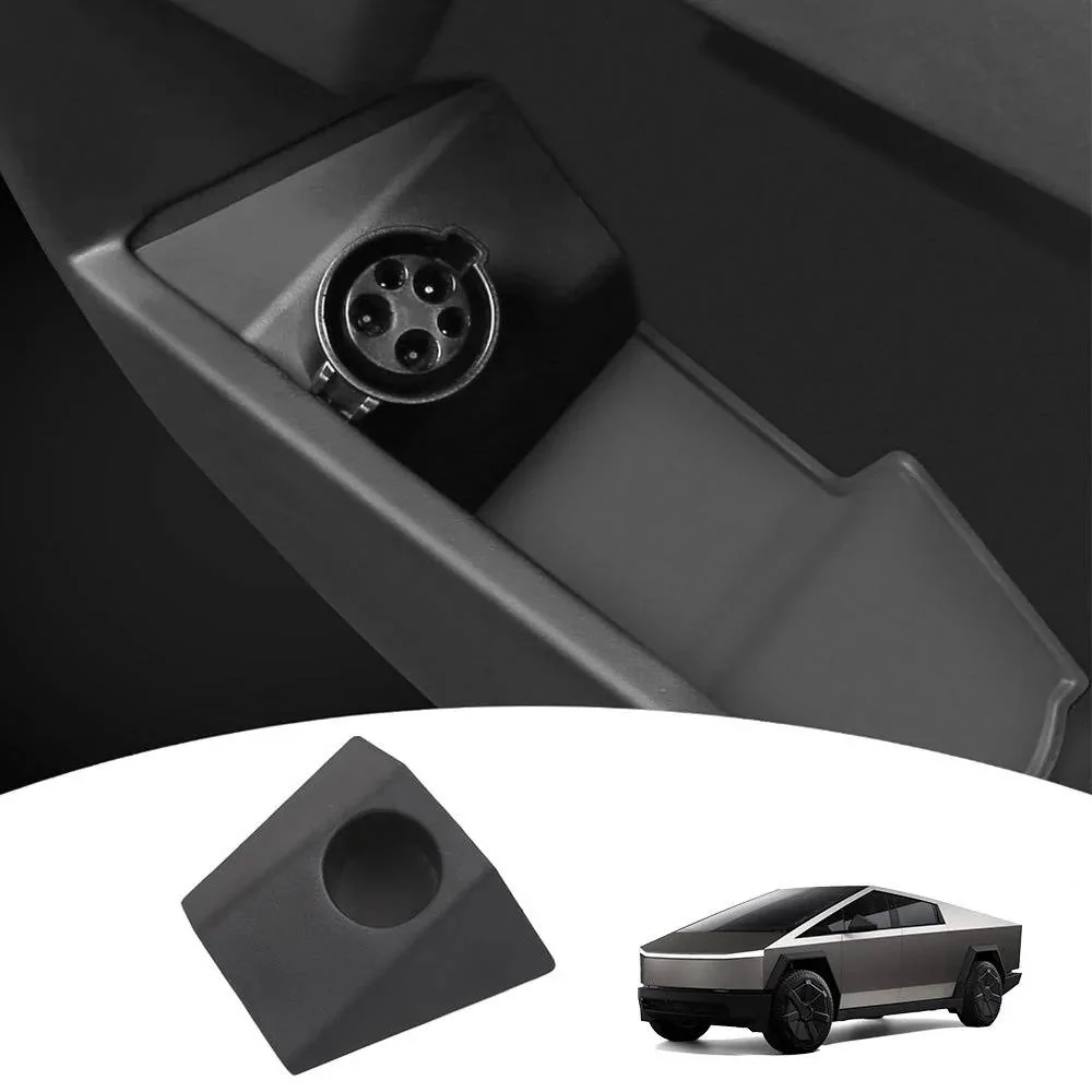 Tesla Cybertruck 🚀 J1772 Adapter Door Dock: Must-Have for Every Cybertruck Owner 🚀 Teslaunch J1772 Adapter Door Dock For Cybertruck (1)