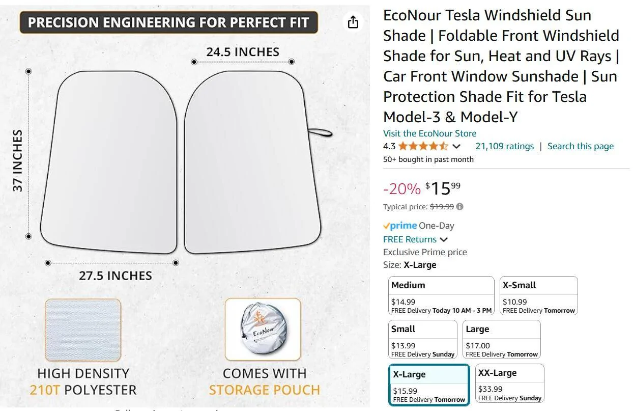 Tesla Cybertruck Windshield Sun Shade for Cybertruck? 1730479219655-x