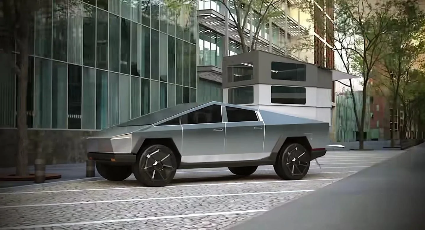 Tesla Cybertruck Tesla’s Elon Musk acknowledges ambitious Cybertruck camper concept cyberlandr-city