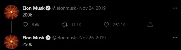 Tesla Cybertruck Cybertruck reservation order number -- how to tell your place in line 1625788667765
