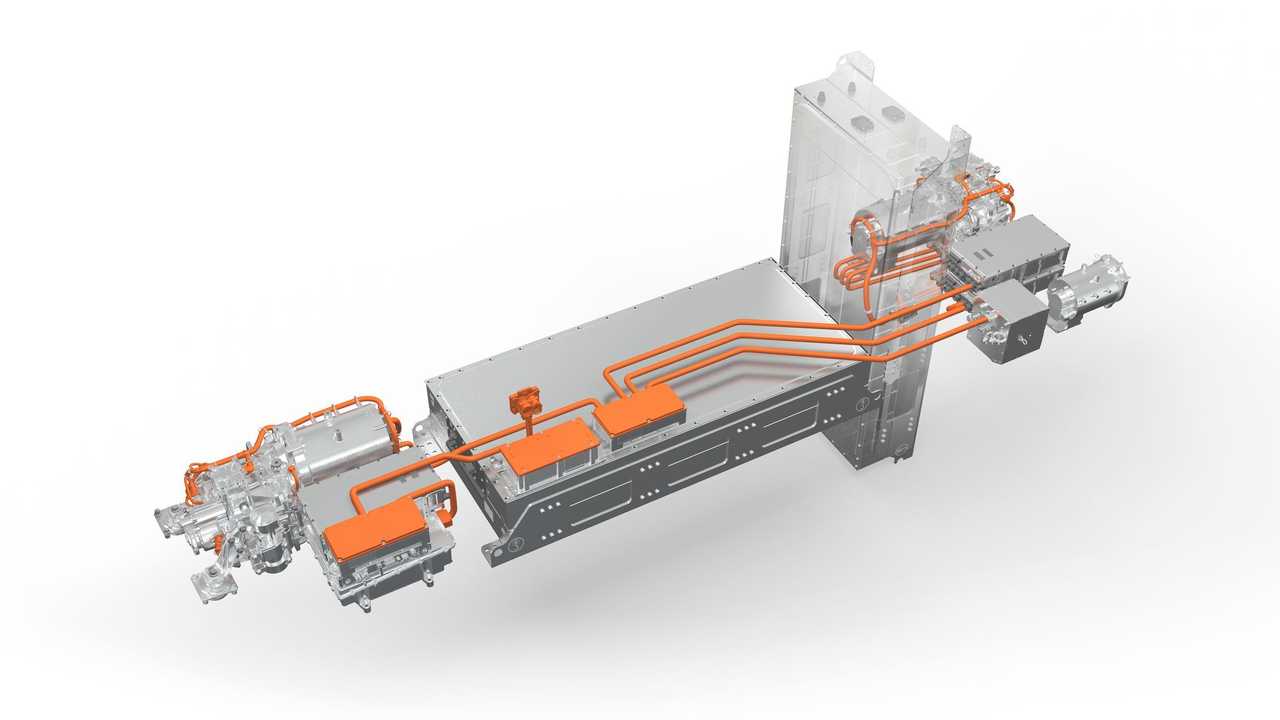 Tesla Cybertruck There will be more of these hybrid-electric solutions where a BEV isn't feasible/practicable . volvo-penta-e-driveline