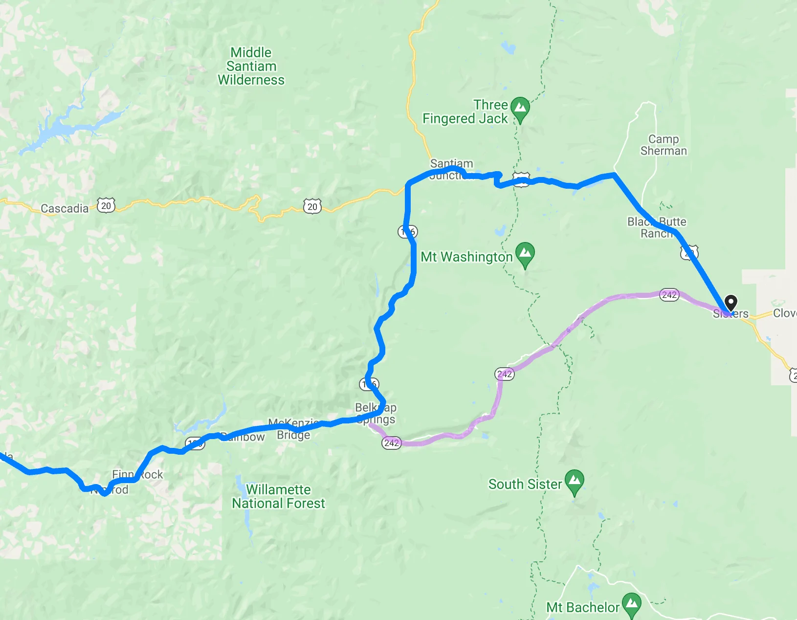 Tesla Cybertruck Shortcuts "Find shortest route"/ back country exploring. Screen Shot 2021-07-12 at 7.42.07 PM