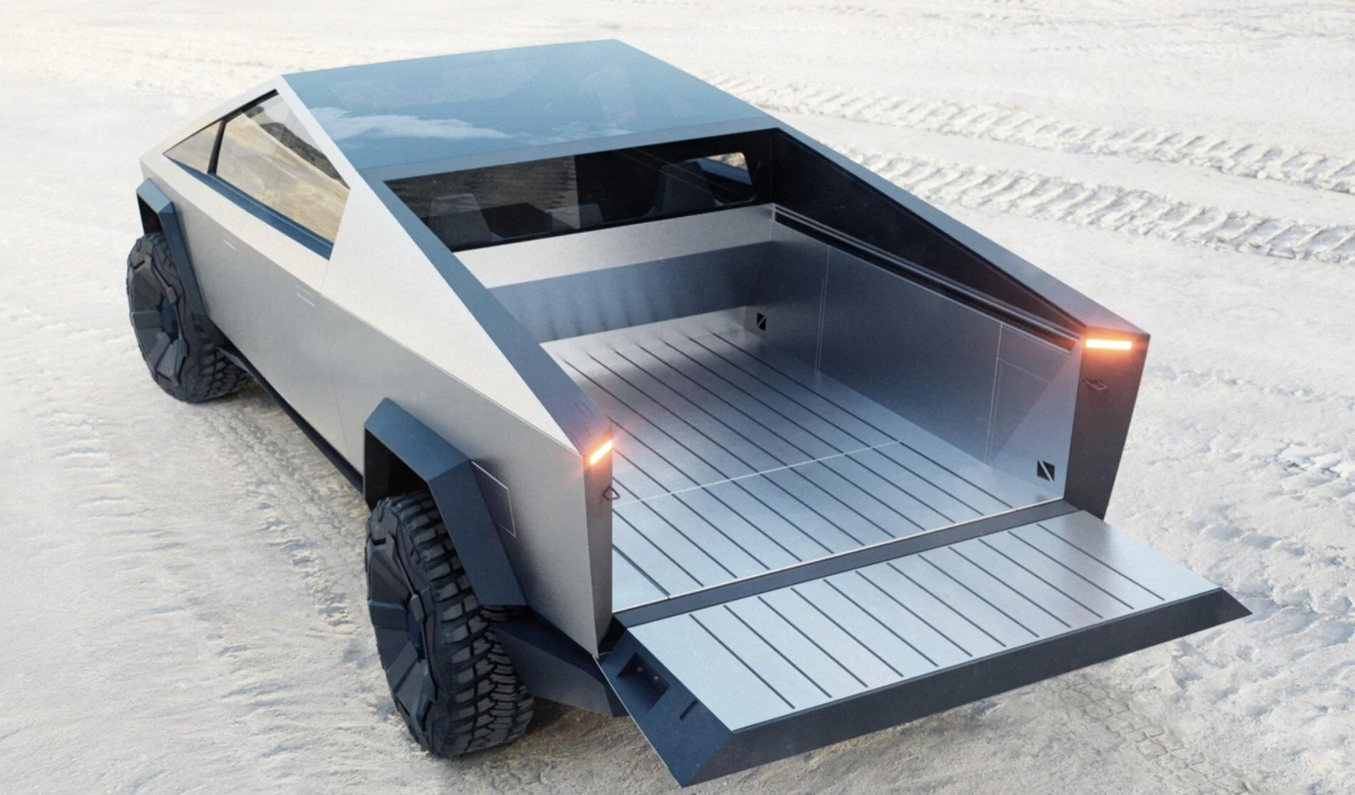 Tesla Cybertruck Glass Topper is a SHOW STOPPER ! E7D62C9A-4C75-4B41-92B8-20345F63895A