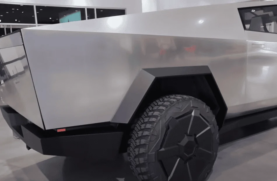 Tesla Cybertruck CyberTruck Suspension Changes? Rear Wheel arch
