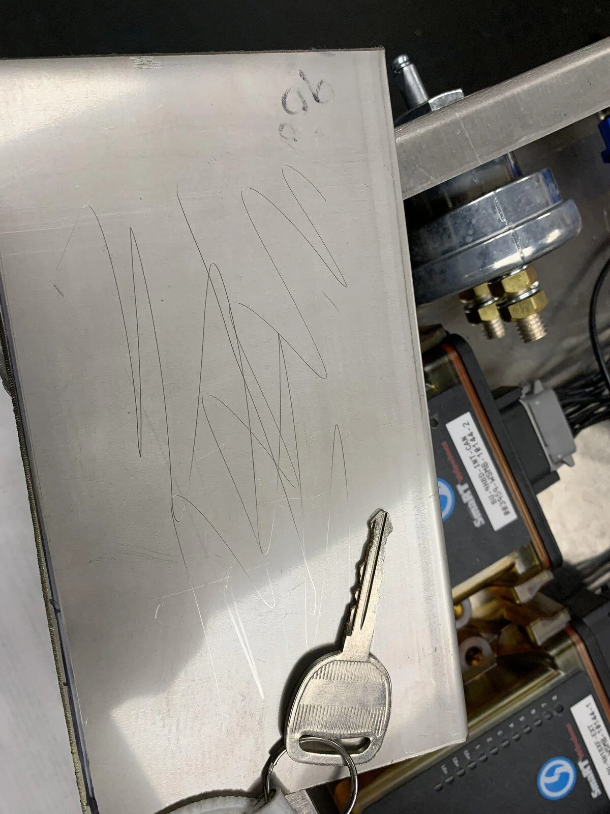 Tesla Cybertruck This may be Cybertruck's 2B stainless steel. Updated Scratch and Sniff* test. 14EA9B74-7B91-4795-B9A8-F896589F5998