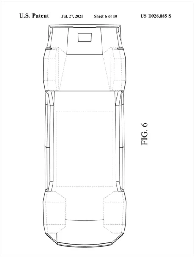 Tesla Cybertruck Tesla Cybertruck Design Patent Awarded cyber 7