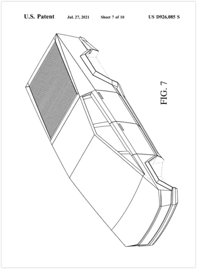 Tesla Cybertruck Design Patent Awarded | Tesla Cybertruck