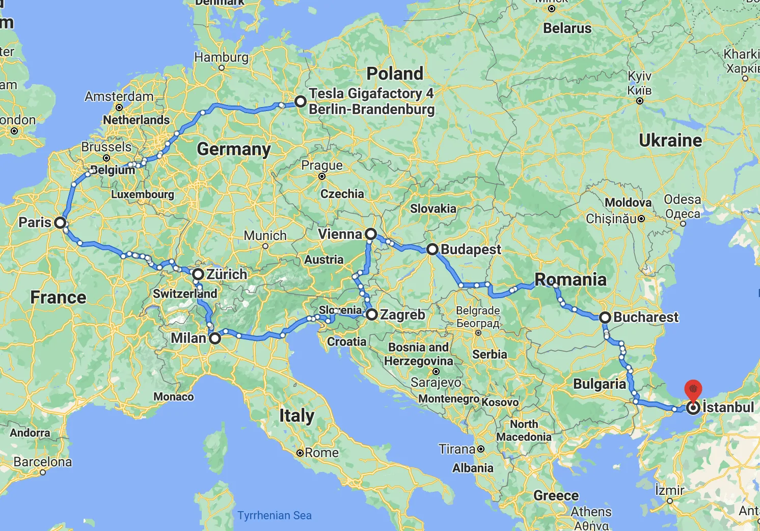 Tesla Cybertruck While we're waiting for Cybertruck, how about a cross-country tour? Screen Shot 2021-07-28 at 11.43.03 PM