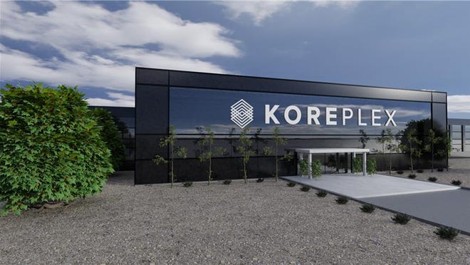 Tesla Cybertruck Buckeye chosen by KORE Power as location of 1st U.S.-owned lithium-ion battery plant in nation 86-8c19-4f2d-ac57-ca4455f064c0-KORE_Plex_renderin