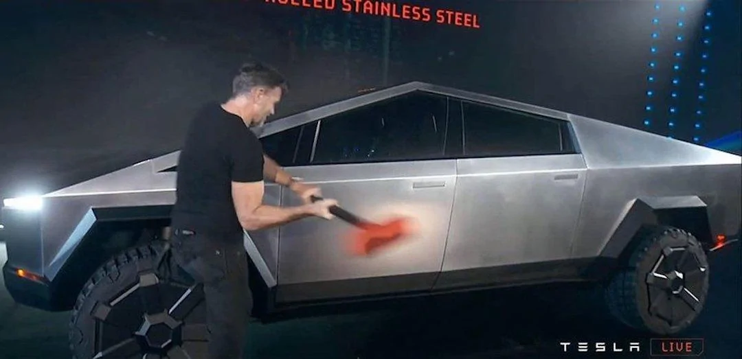 Tesla Cybertruck Latest From Musk: Production Cybertruck almost exactly same but better. No door handles. 4 wheel steering. Self opening doors. mer_1024x1024_7dbe7777-31a5-4f46-8ede-8d75fd71caa8