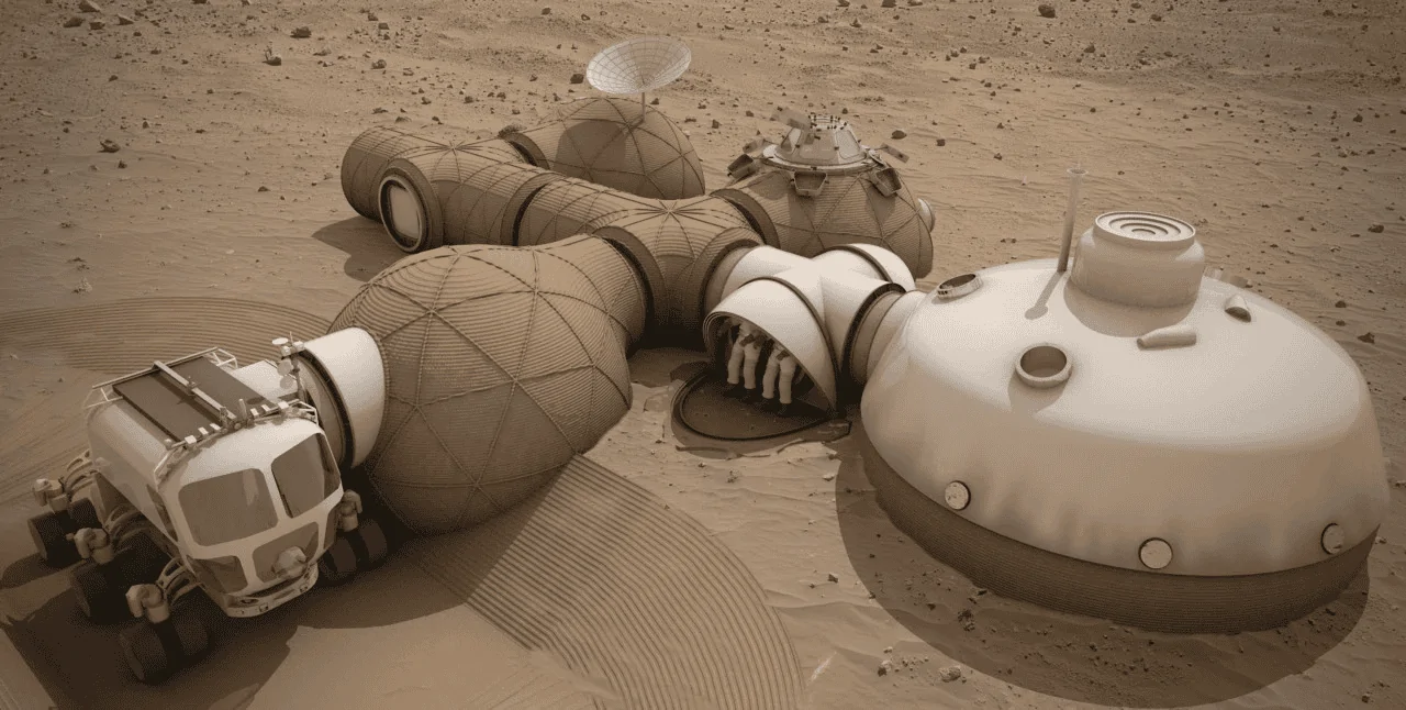 Tesla Cybertruck Tesla shouldn't/won't do campers like the past.  Think Mars habitats.  Inflatable. 1628216551842