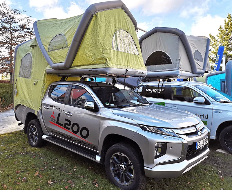 Tesla Cybertruck Tesla shouldn't/won't do campers like the past.  Think Mars habitats.  Inflatable. 1628217208913