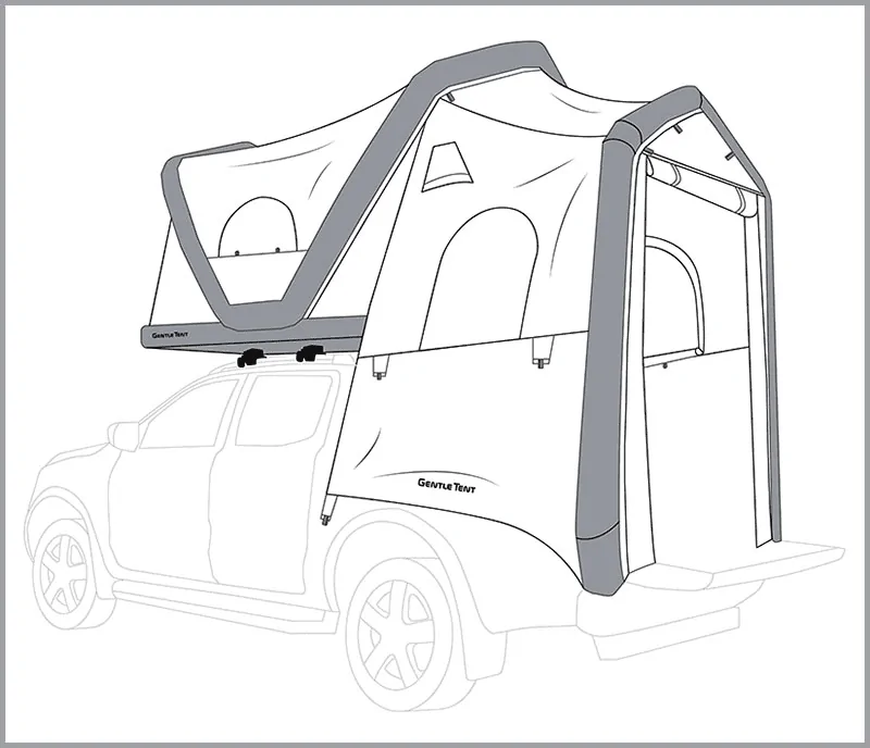 Tesla Cybertruck Tesla shouldn't/won't do campers like the past.  Think Mars habitats.  Inflatable. 1628217252992