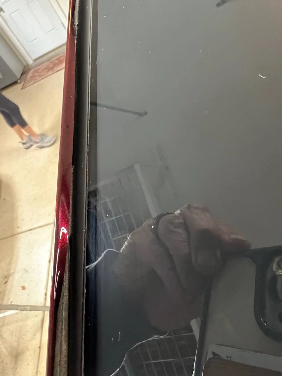 Tesla Cybertruck Just got the wrap from hell (by shop in Laguna Beach, CA) IMG_2893