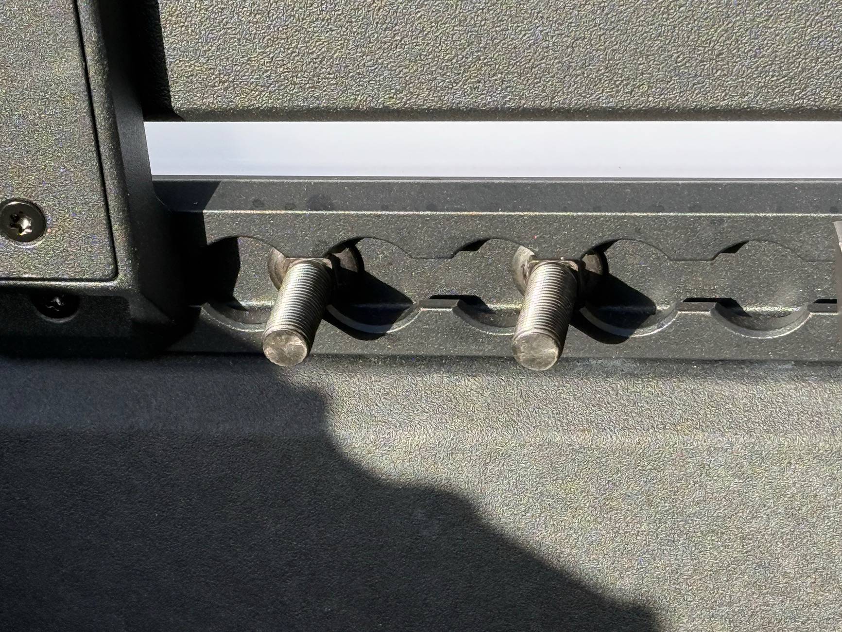 Tesla Cybertruck Free STL - CyberTruck MOLLE panel Bag Hook 1