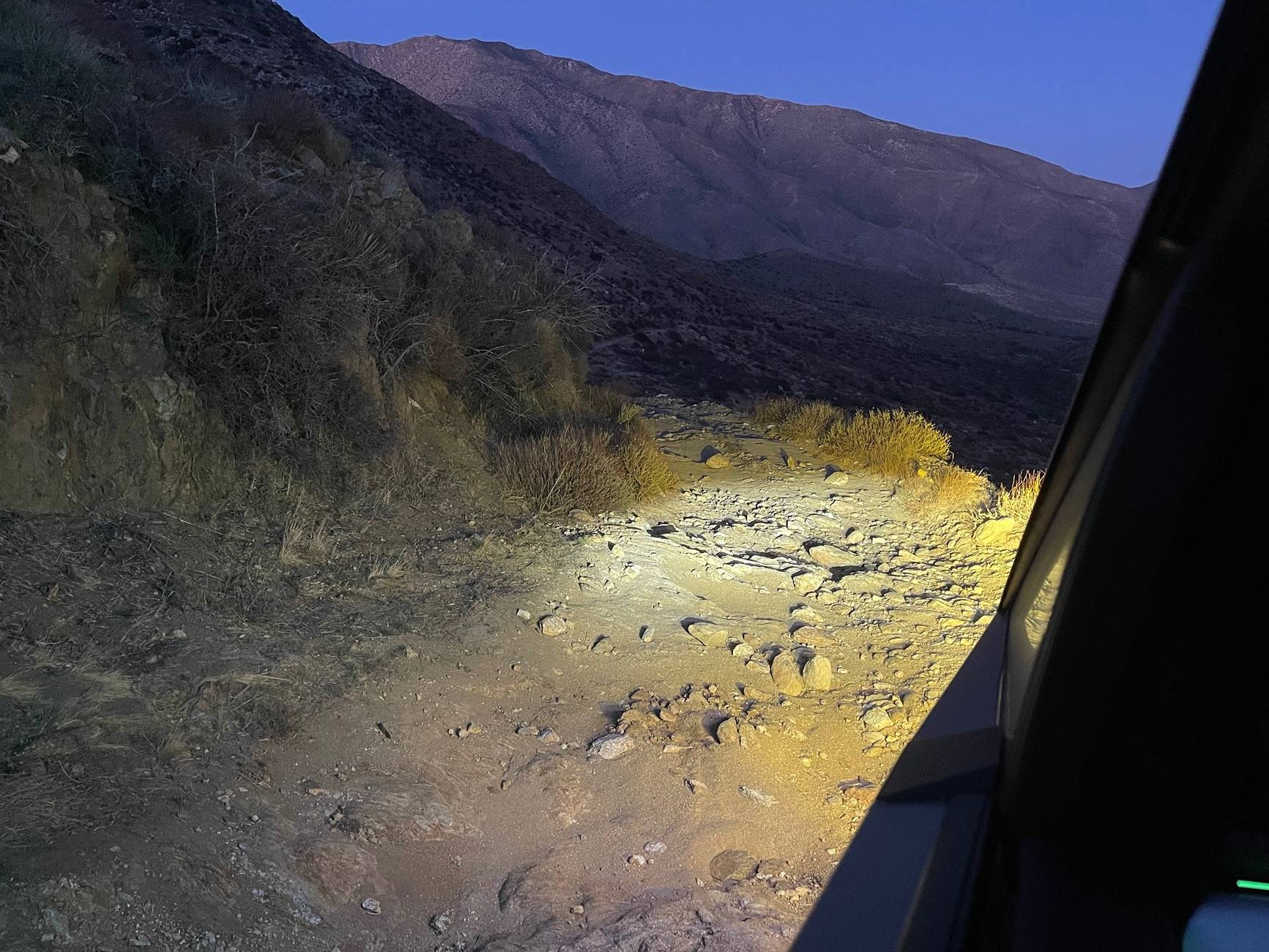 Tesla Cybertruck Oriflame Canyon offroading & desert camping last weekend IMG_8030