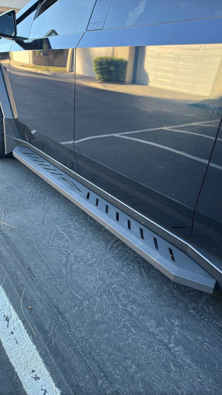 Tesla Cybertruck I installed Gen 3.0 running board on my Cybertruck, looks amazing! GEN3-1.JPG
