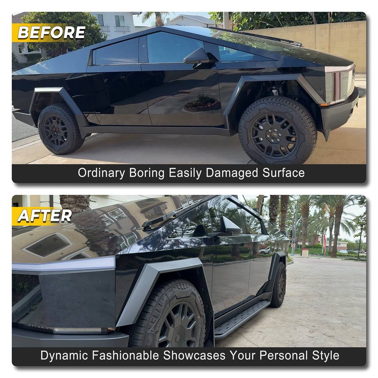 Tesla Cybertruck Upgrade Running Boards for Cybertruck 2024+ 画板 11