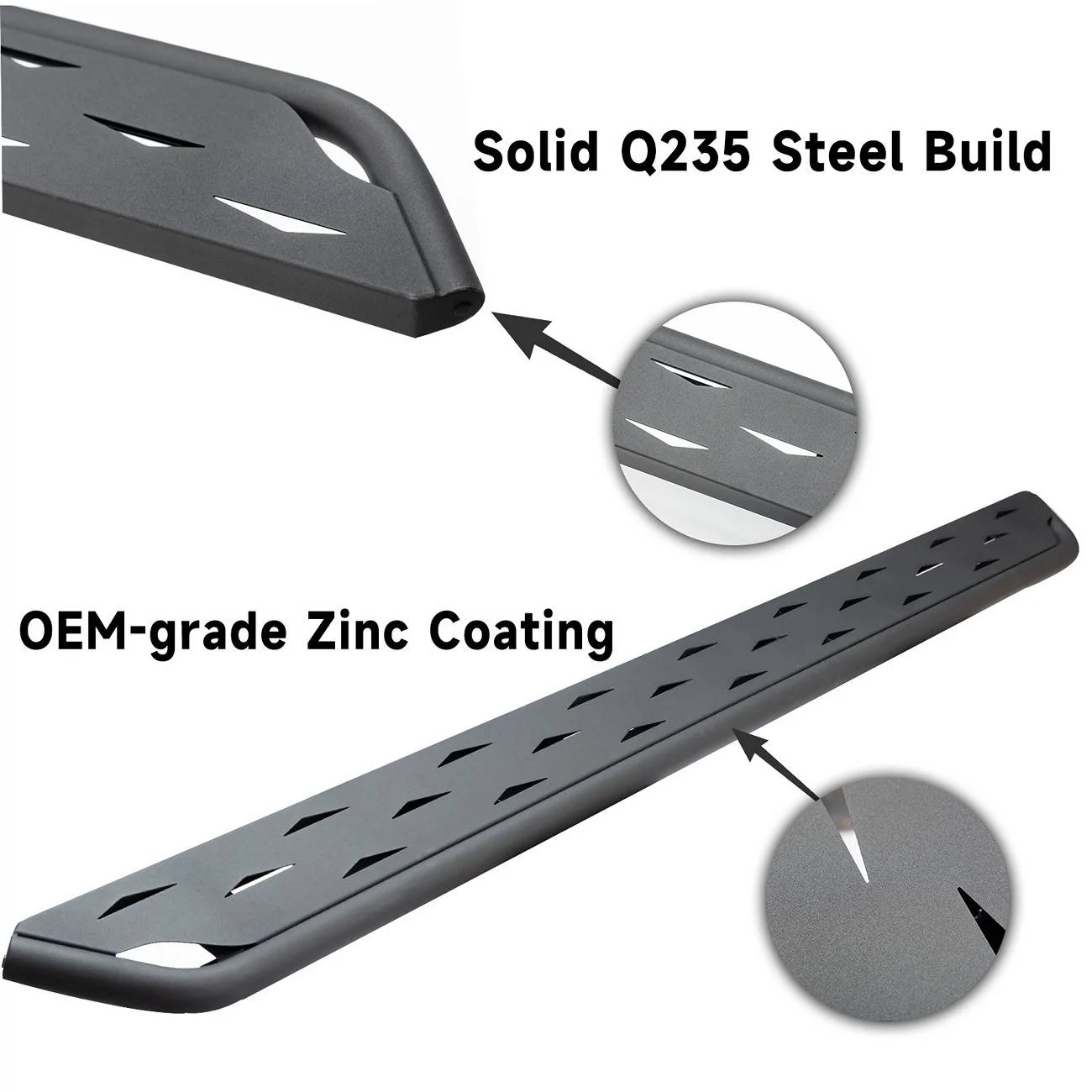 Tesla Cybertruck Upgrade Running Boards for Cybertruck 2024+  12-1
