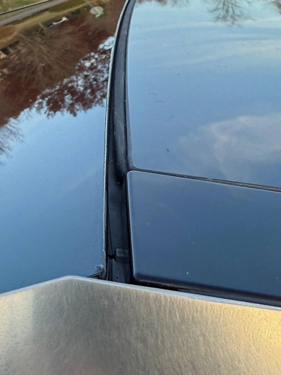 Tesla Cybertruck Wind noise (windshield area) fix? IMG_4153