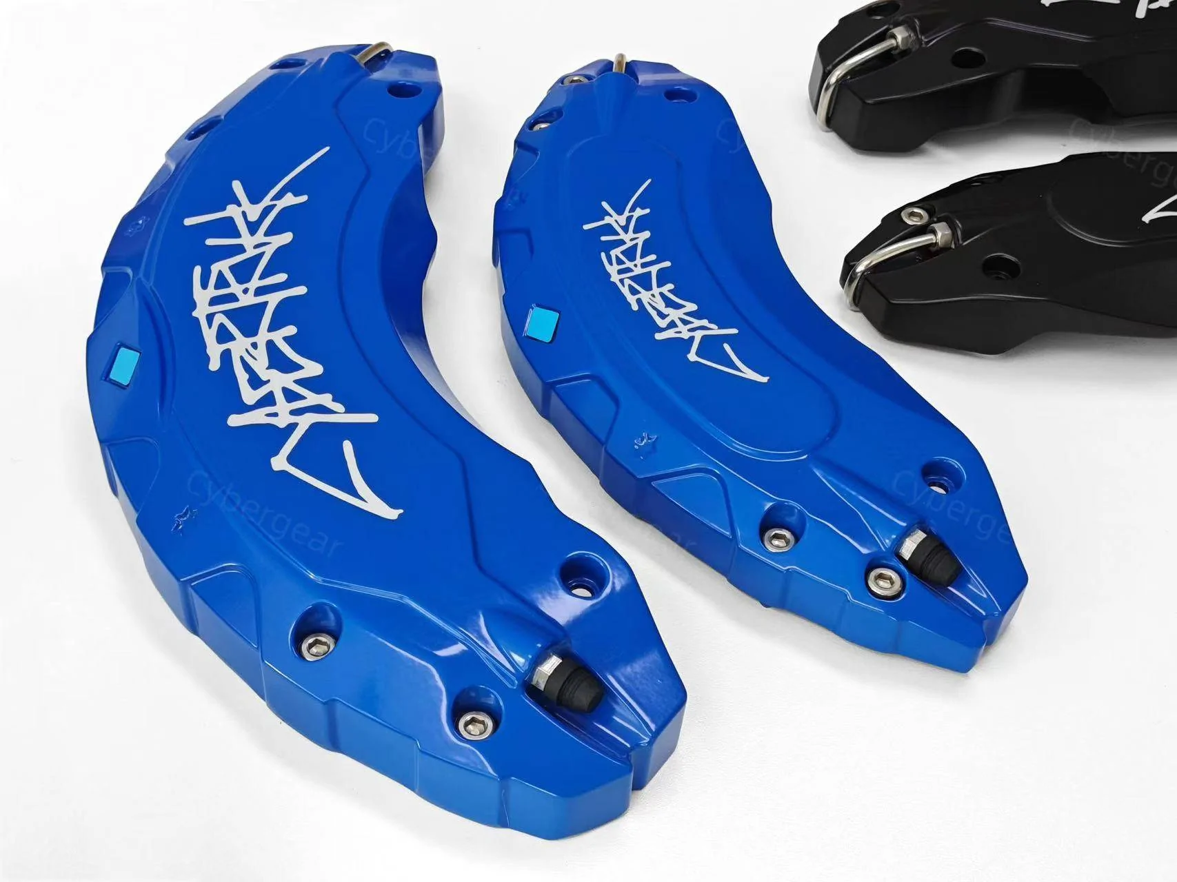 Tesla Cybertruck Caliper Cover Now Available in Matte Black & Electric Blue for Cybertruck! (by Cybergear) f23240c7d8cf47faf57c5a91069cd5f