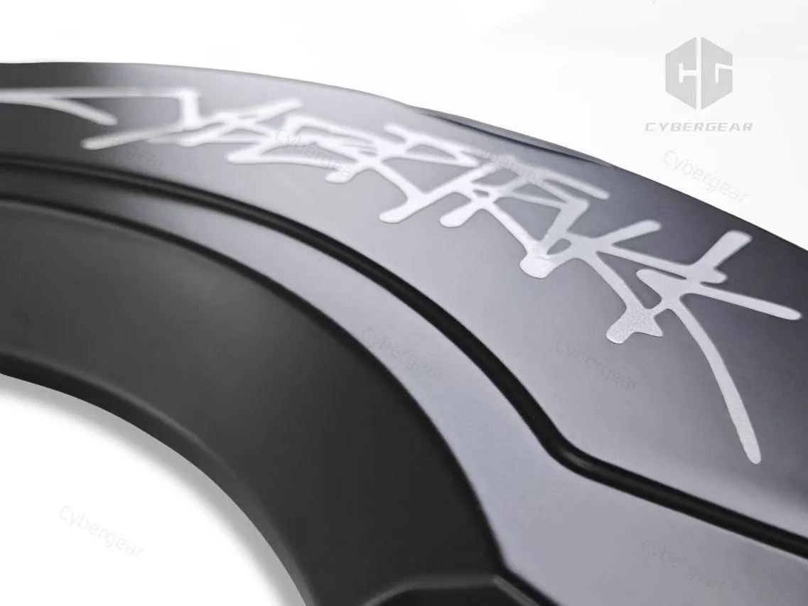 Tesla Cybertruck Caliper Cover Now Available in Matte Black & Electric Blue for Cybertruck! (by Cybergear) d7df102ae4194f8d1f79aa86fba514a