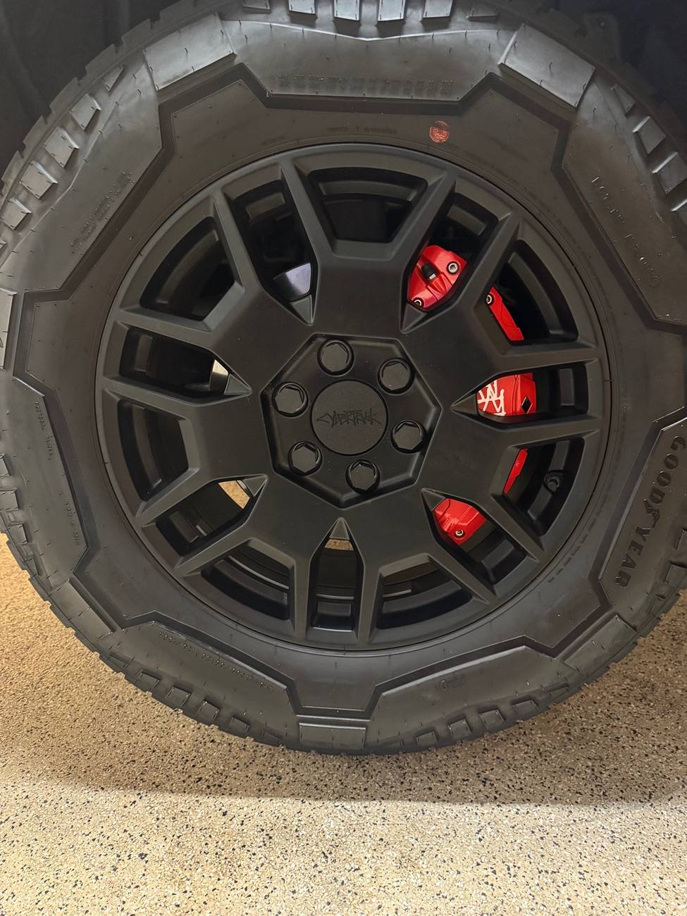 Tesla Cybertruck Caliper Cover Now Available in Matte Black & Electric Blue for Cybertruck! (by Cybergear) IMG_0146
