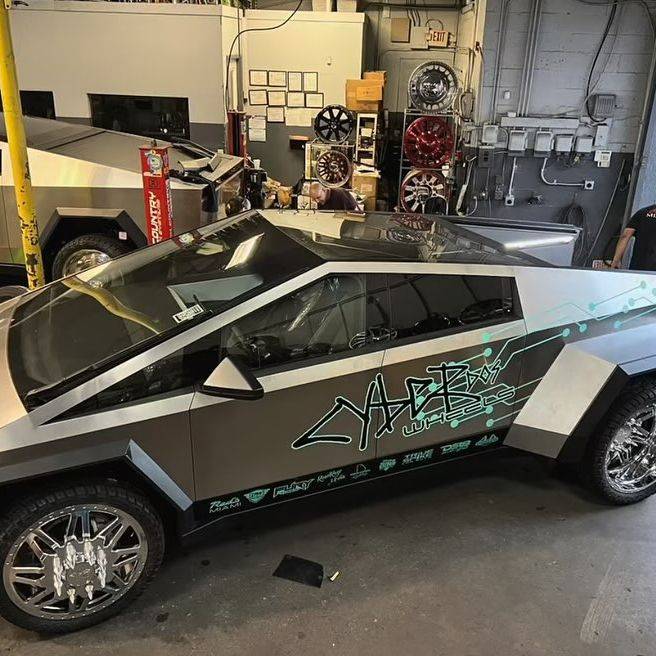 Tesla Cybertruck Cybertruck Builds at SEMA 2024 (Urander Overlanding Build + Others) youaintlowtrucks_465608025_18319087270086458_3387501624163603756_n