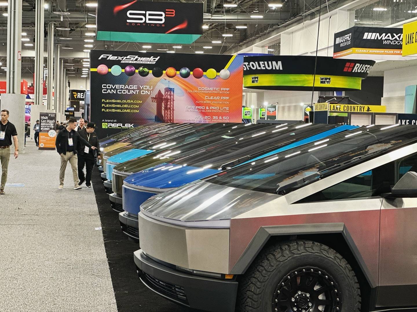 Tesla Cybertruck Cybertruck Builds at SEMA 2024 (Urander Overlanding Build + Others) flexishield_465763120_1303340007555375_2052273695971086714_n